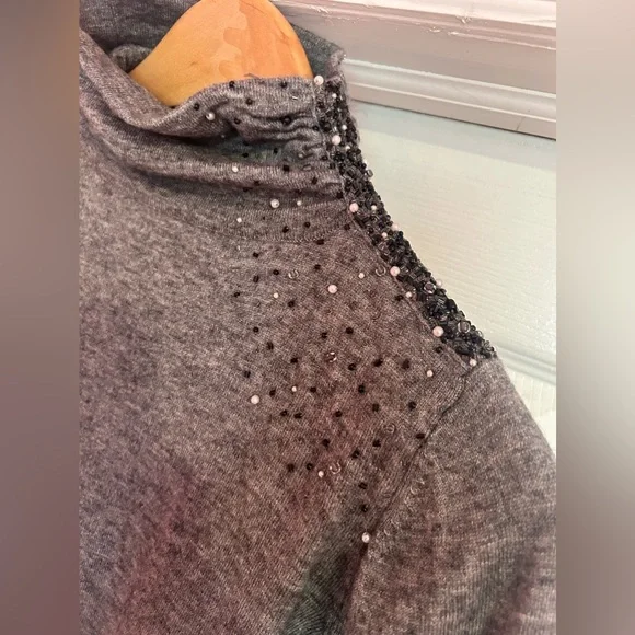 ports international women's wool cashmere silk sweater - Picture 2 of 7